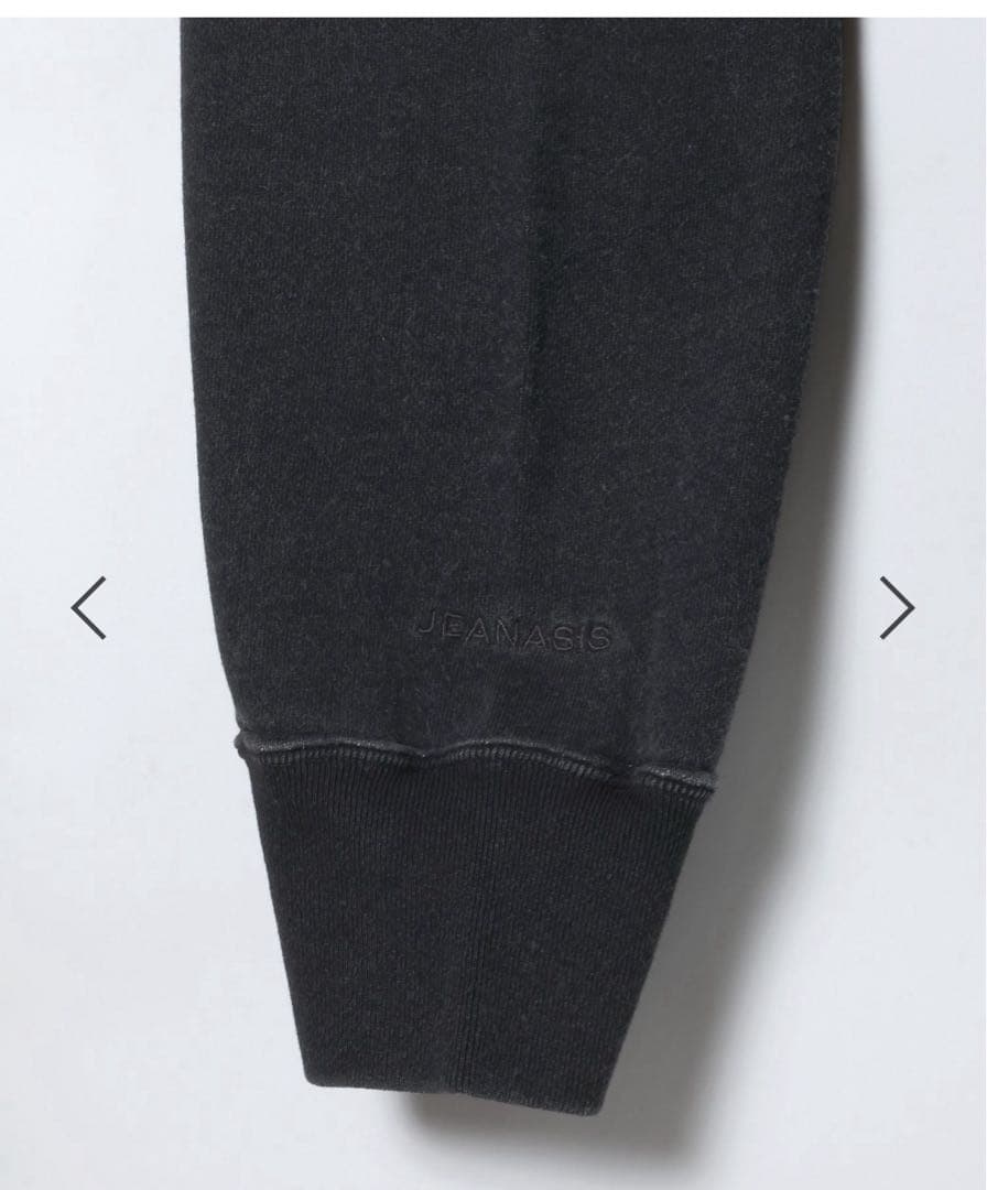 JEANASIS 25周年 Championコラボ ジップパーカー ブラック