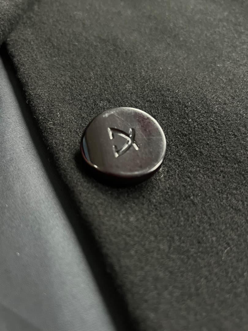 【美品】LEONARD レオナール　カシミヤ 混 ロングコート 薔薇 花柄