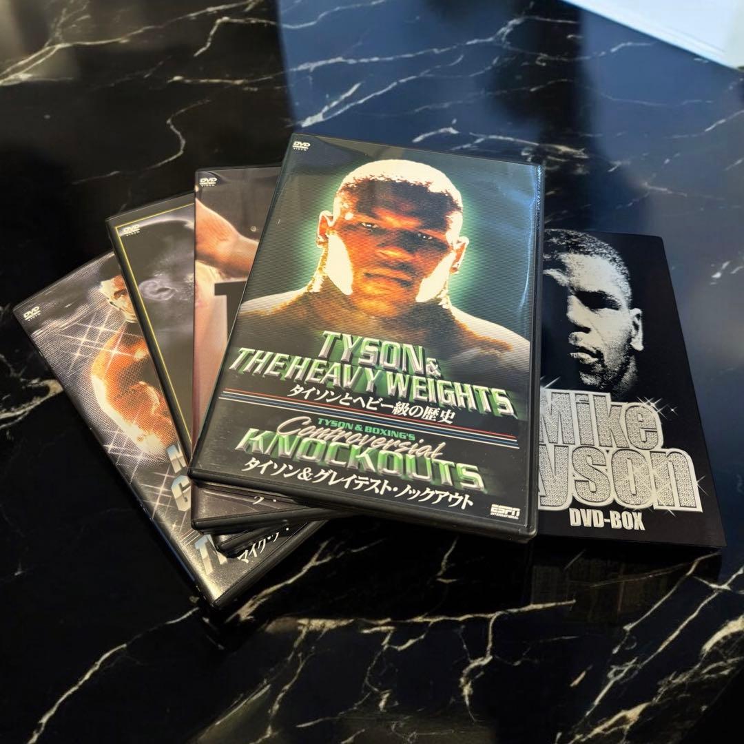 【永久保存版・タイソンファンのマストアイテム】マイクタイソン DVDBOX 4巻