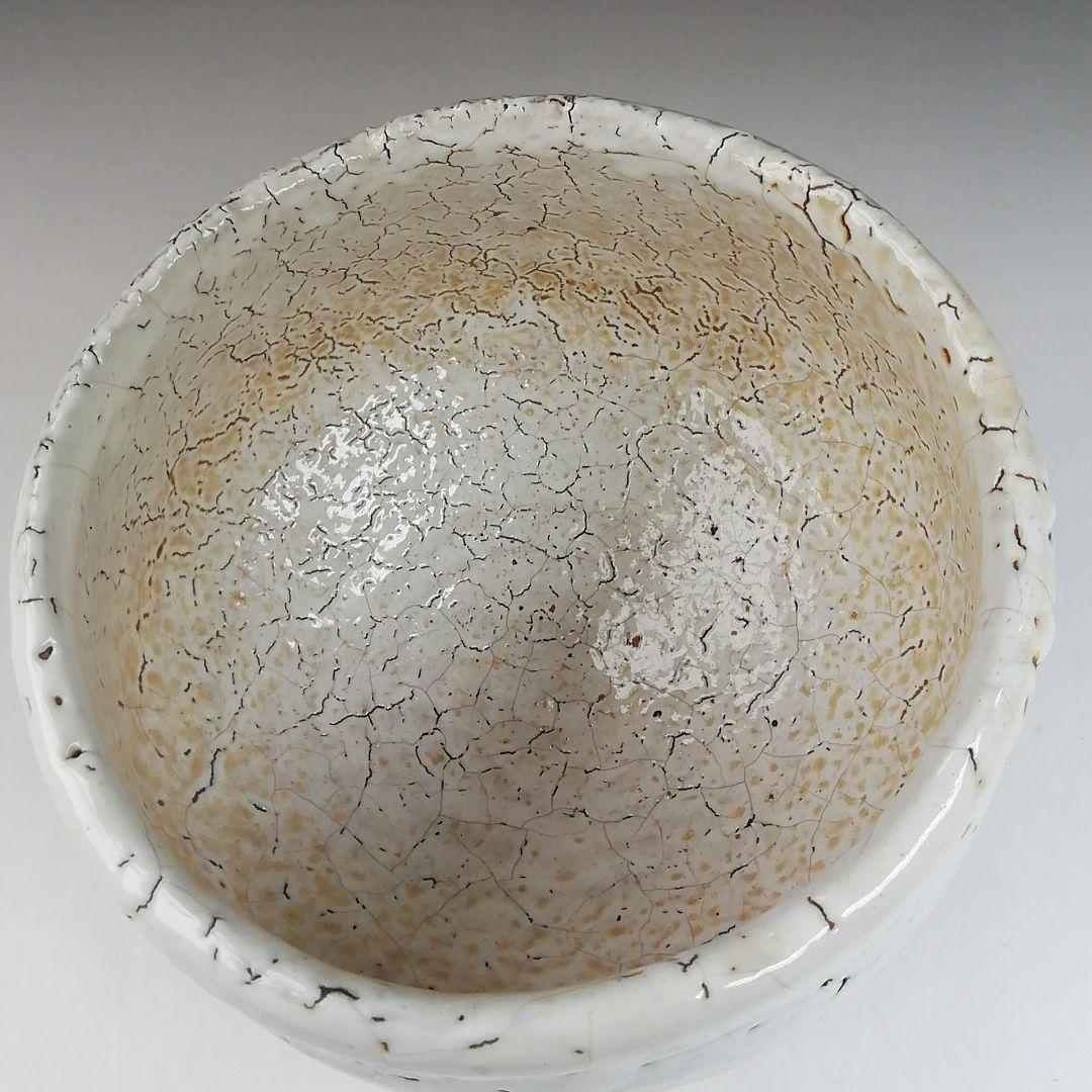 Ｔ４７２　茶碗　『萩焼』『北浜山　渋谷泥詩』　共箱　抹茶碗　茶道具