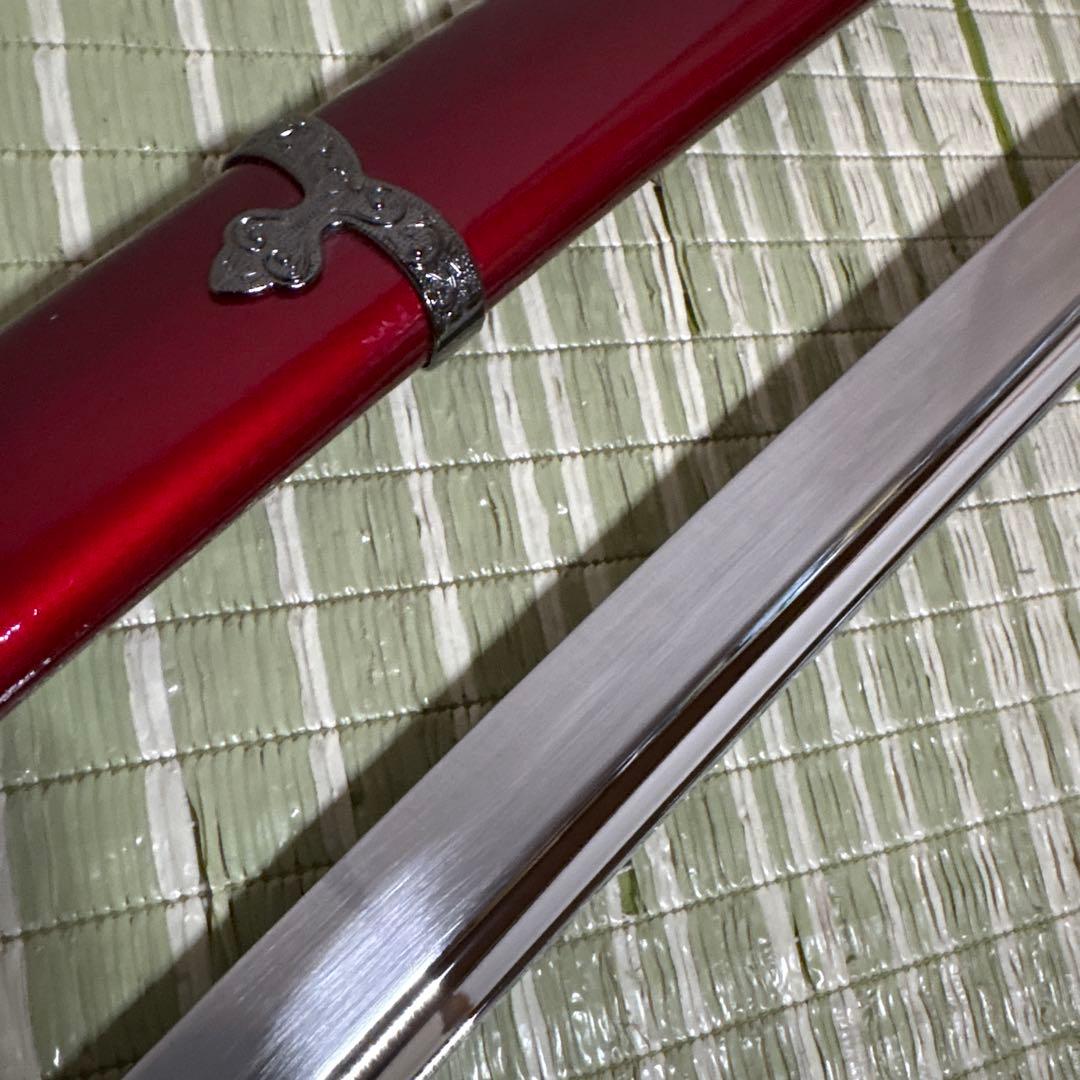 模造刀　刀　剣　ソード　工芸品　武具　武器　侍　赤　太刀