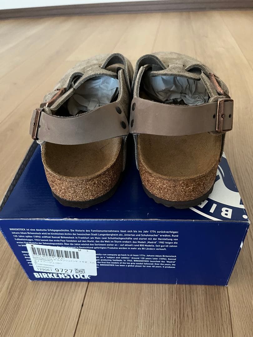 BIRKENSTOCK TOKIO ビルケン トキオ 42 27 スゥエード