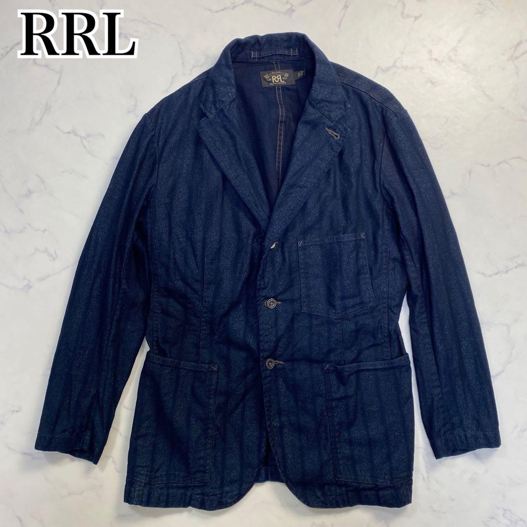 RRL USA製 インディゴ　デニムテーラードジャケット M ラルフローレン