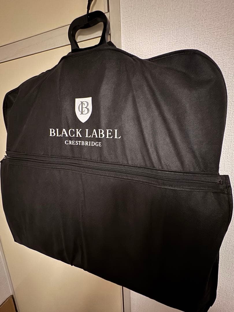 希少L ブラックレーベル　ピーコート　紺