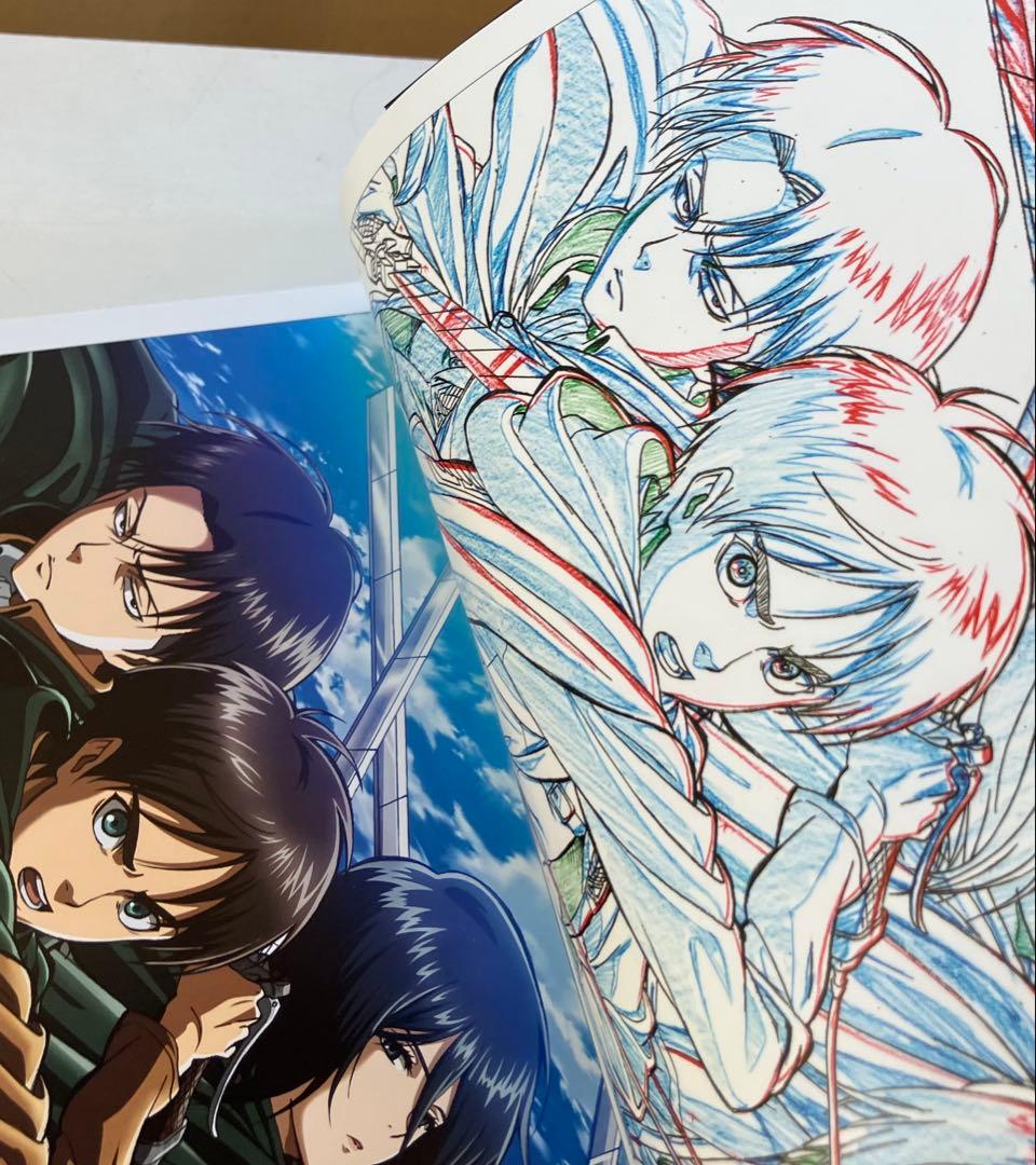TVアニメーション進撃の巨人原画集 第3・4巻 初版2冊セット