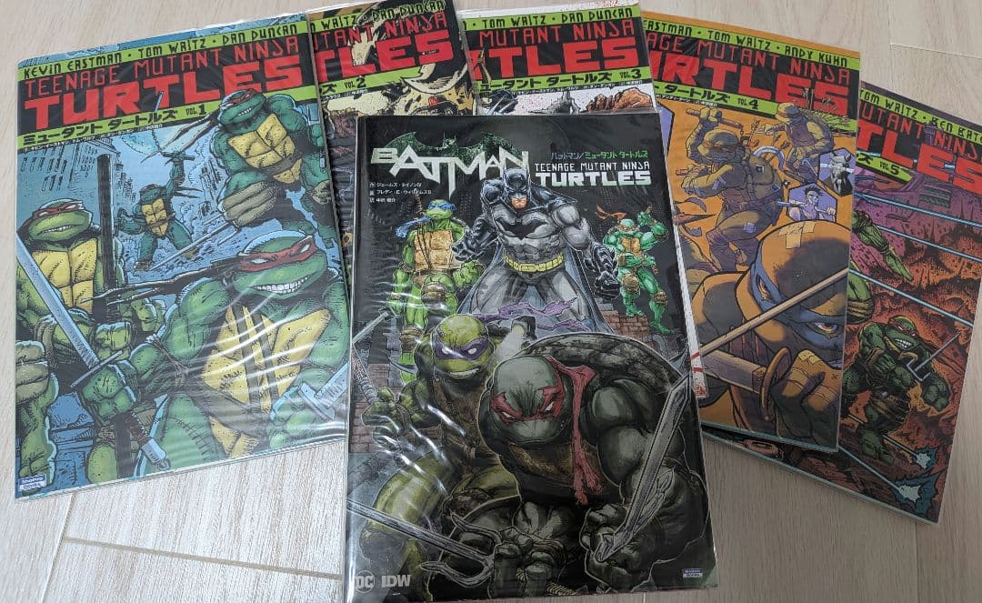 ミュータント・タートルズ　漫画6冊