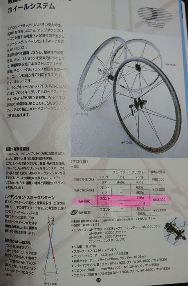 【未使用】SIMANO　自転車　ホイール