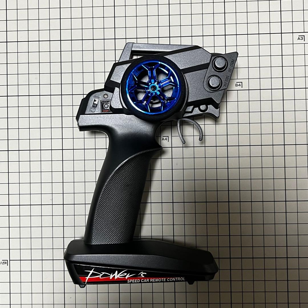 最終値下　爆速　ハイテック正規、社外OP多数ブラシレスラジコン75キロ4WD美品