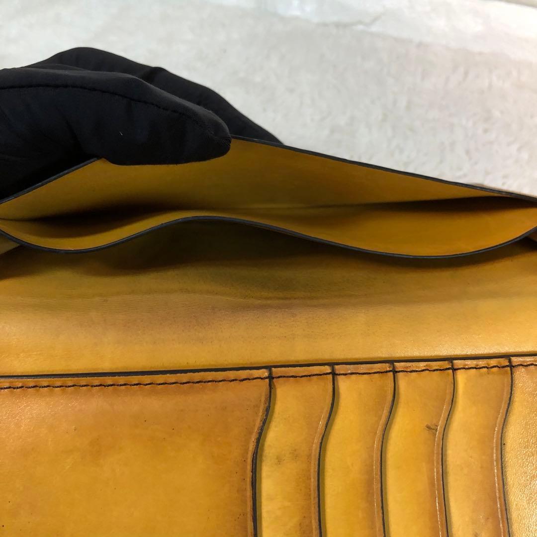 Berluti ベルルッティ カリグラフィー 二つ折り レザー ブラウン 札入れ