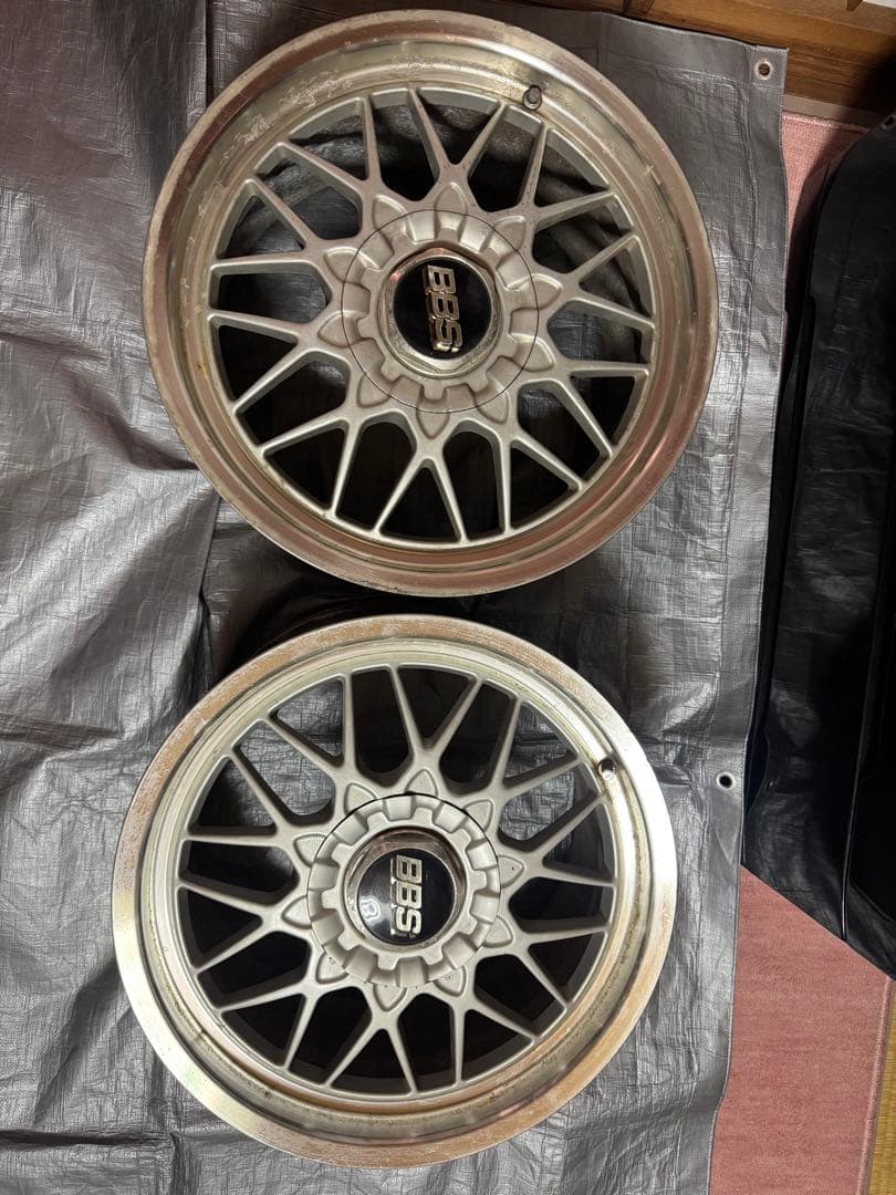 BBSホイール RG-R 9j×17h2et35と8j＋35の4本