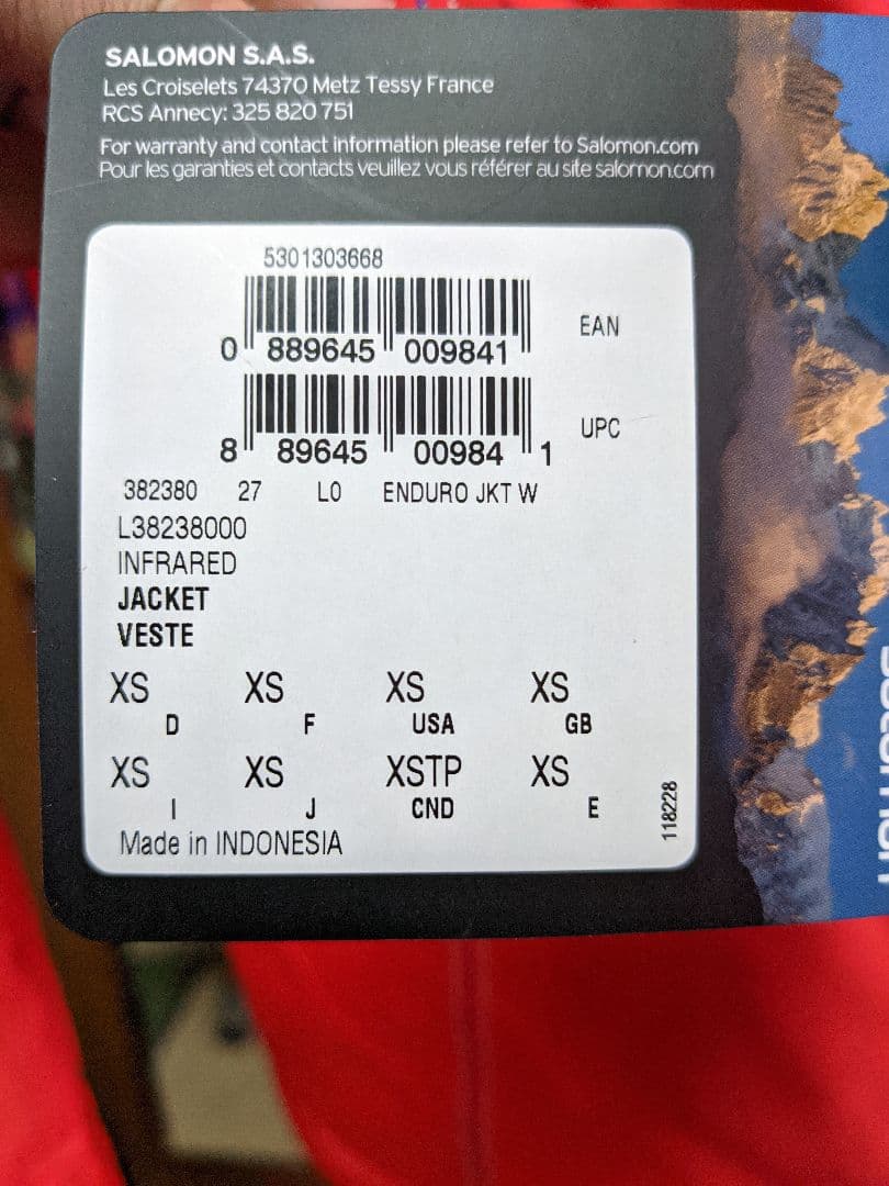 SALOMON レディースアウタージャケット