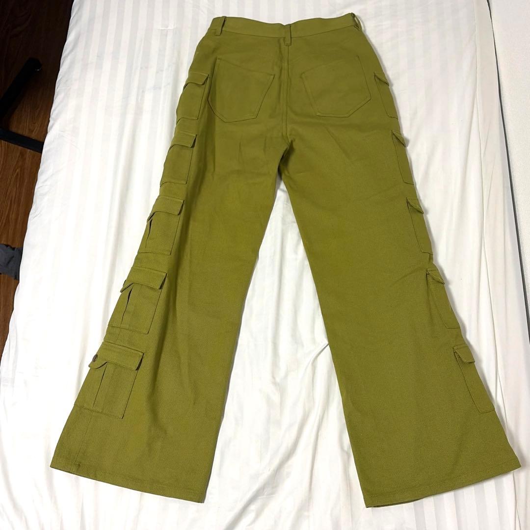 ポケットデザインパンツ　オリエンスジャーナルスタンダード　グリーン