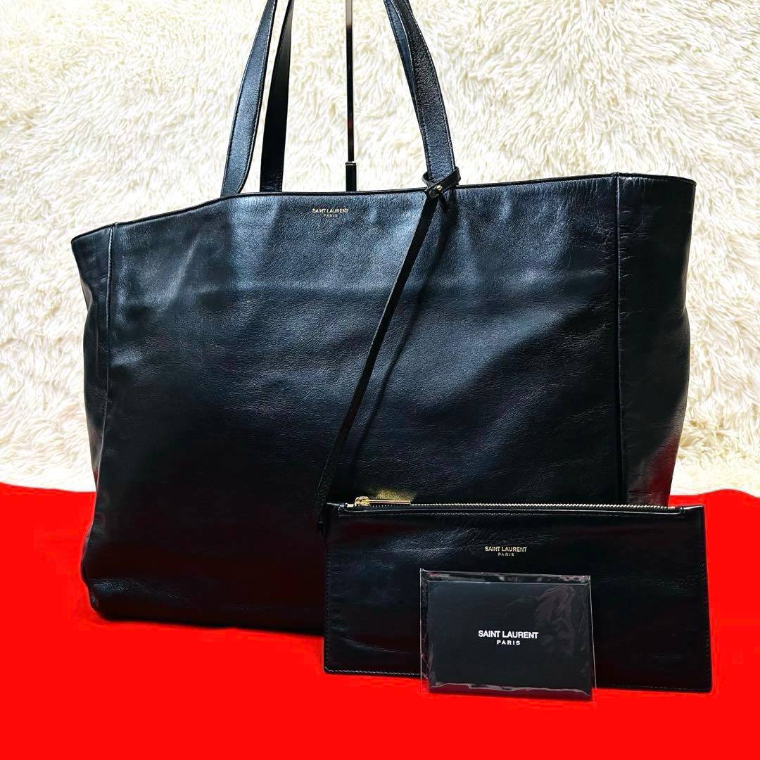 SAINT LAURENT サンローラン ヴォーリセ トートバッグ ブラック