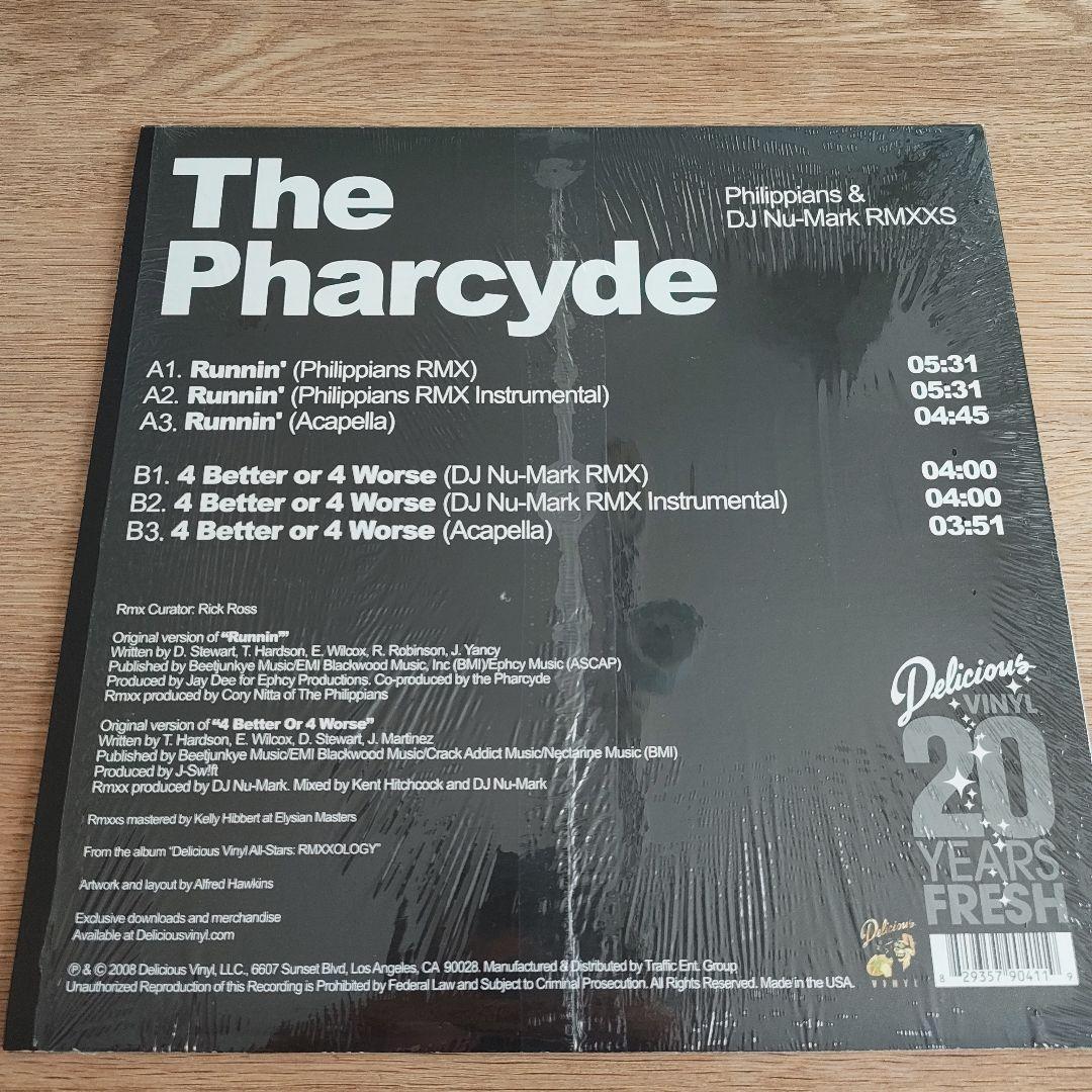 【激推し】The Pharcyde Runnin' リミックス　12インチ
