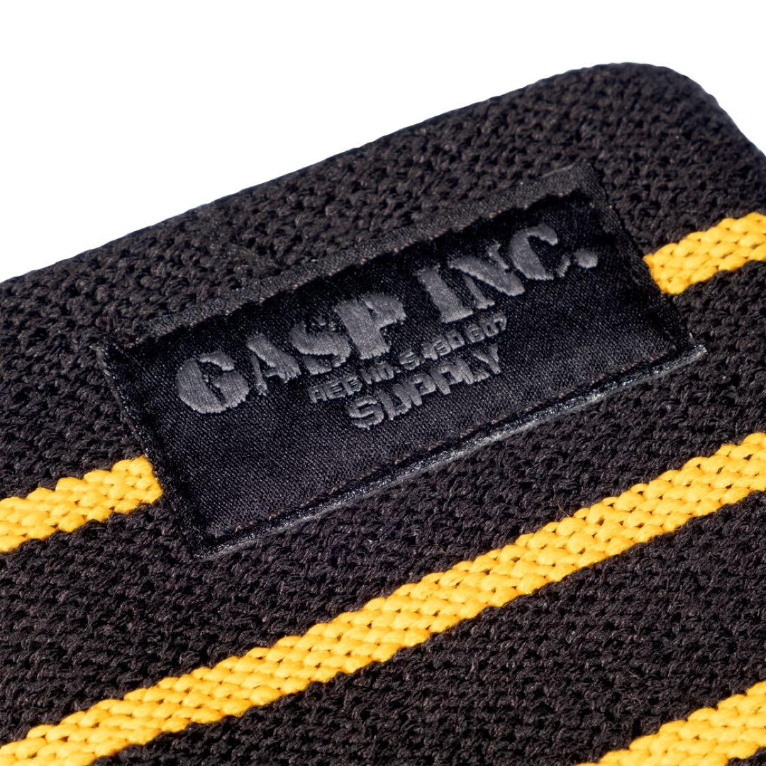 ウエイトトレーニング Gasp Elbow sleeve Black/Yellow 10.5