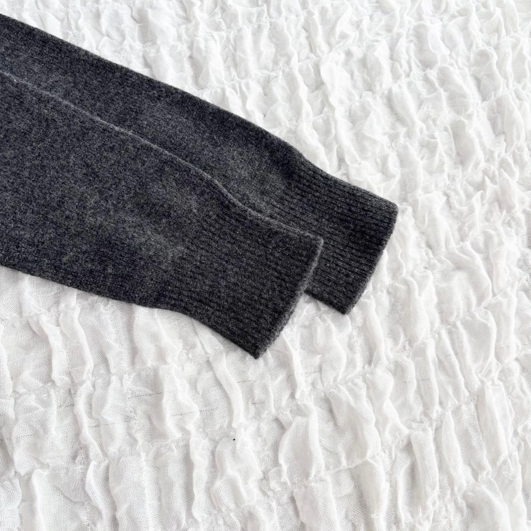 【美品】 スピックアンドスパン クルーネック ワイドチュニック プルオーバー