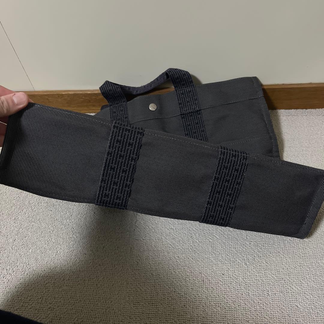 HERMES エルメス エールライントート MM トートバッグ カデナ付き