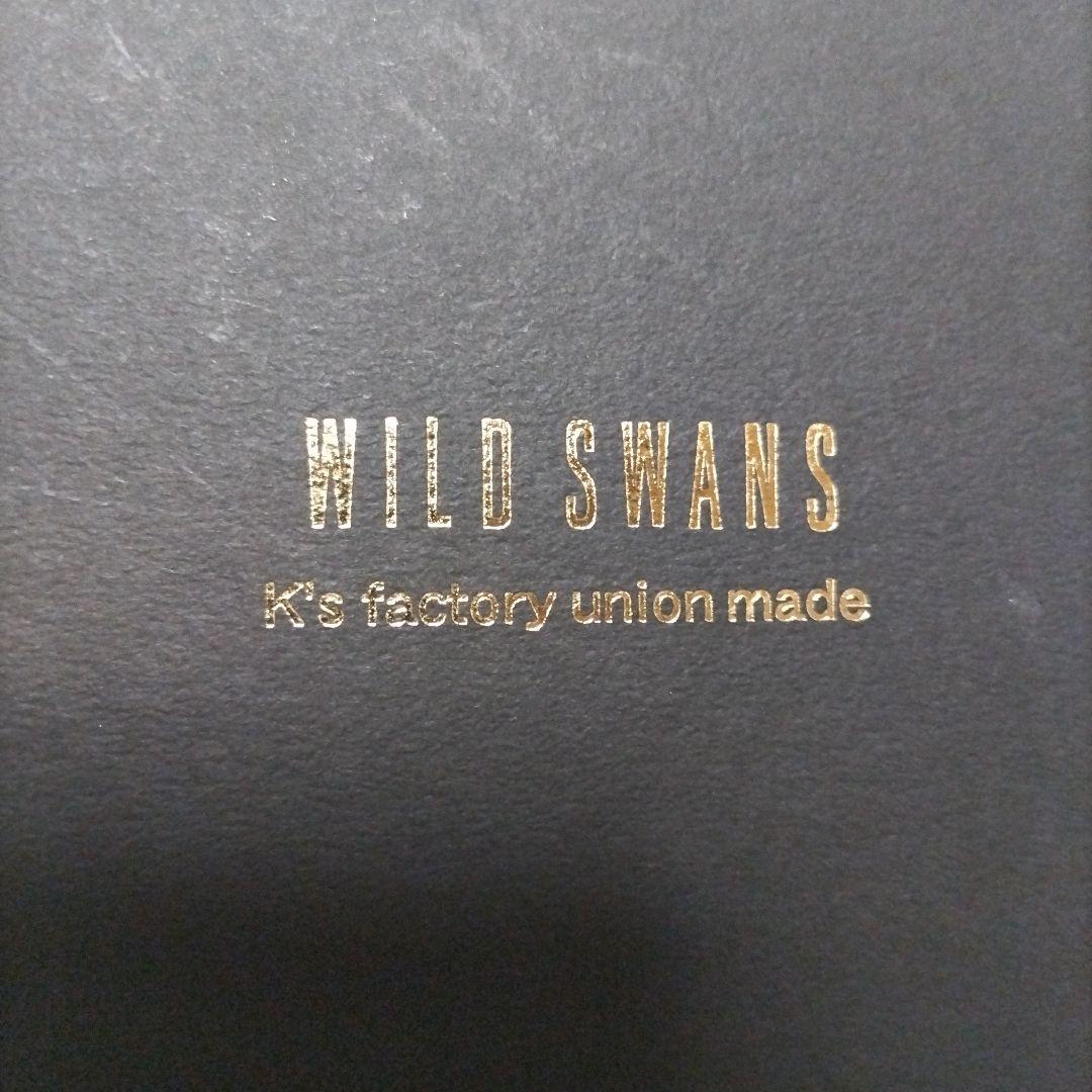 【超激レア】ワイルドスワンズ 白鳥ロゴ 初期モデル レザー キーケース 極美品