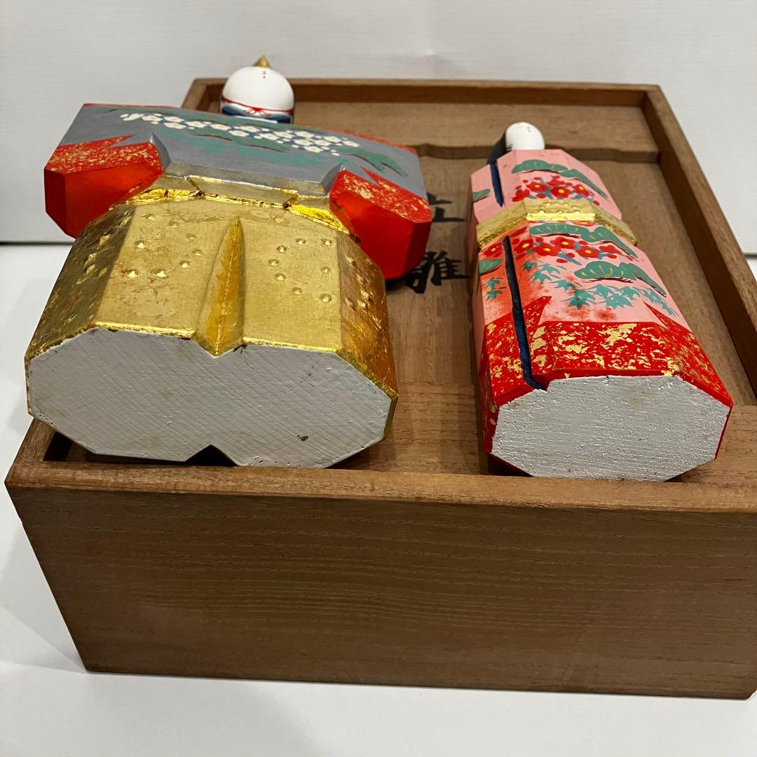 最終値下げ　奈良一刀彫　雛人形　雛飾り