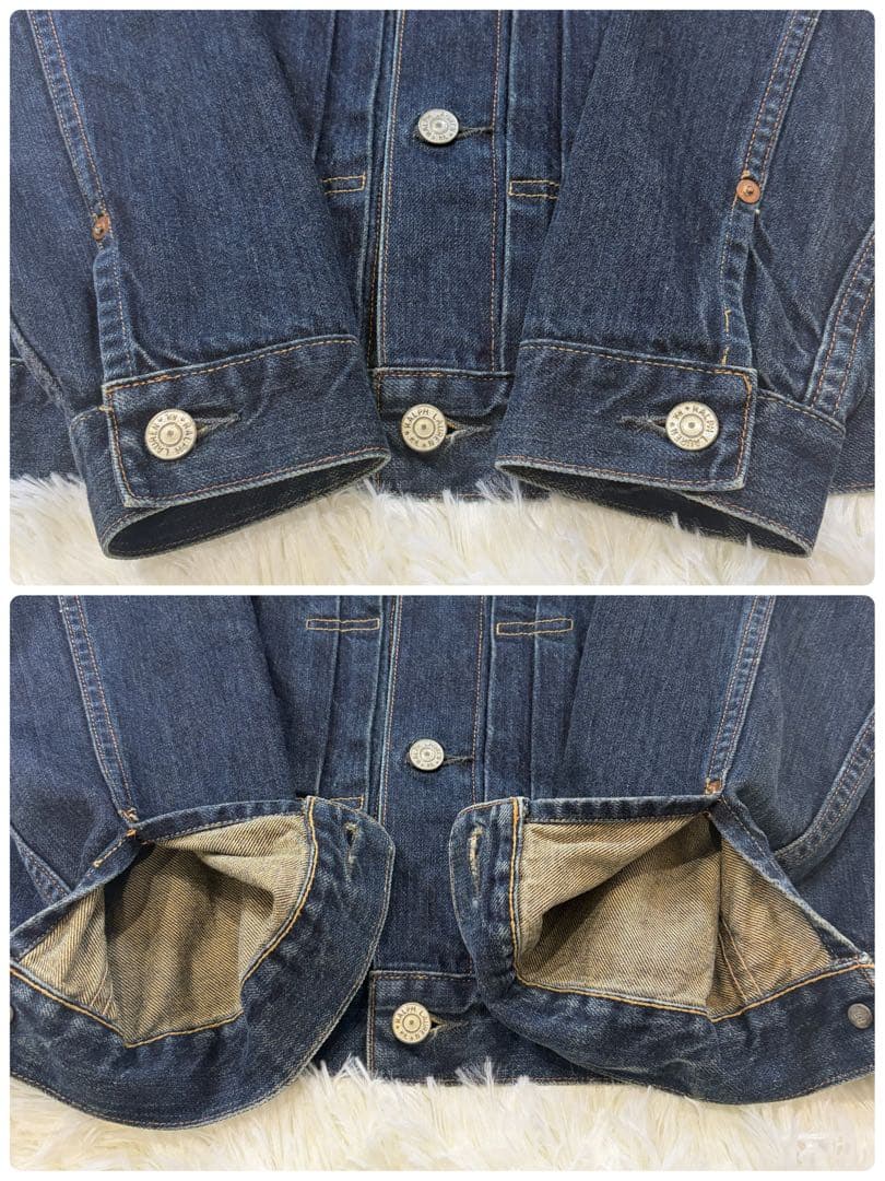 【美品】RRL 1st デニムジャケット 026 USA製 赤耳 濃紺 XS