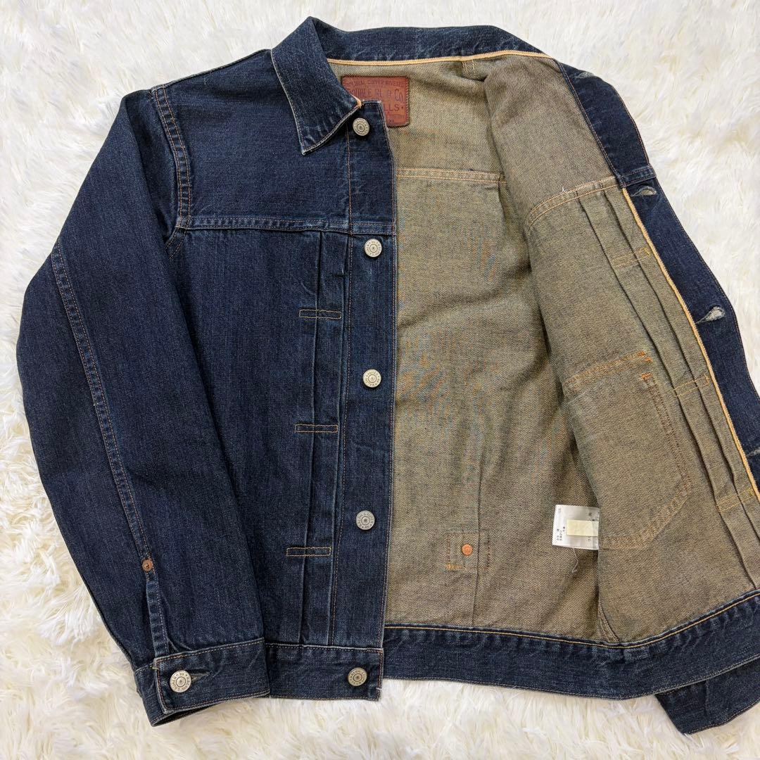 【美品】RRL 1st デニムジャケット 026 USA製 赤耳 濃紺 XS