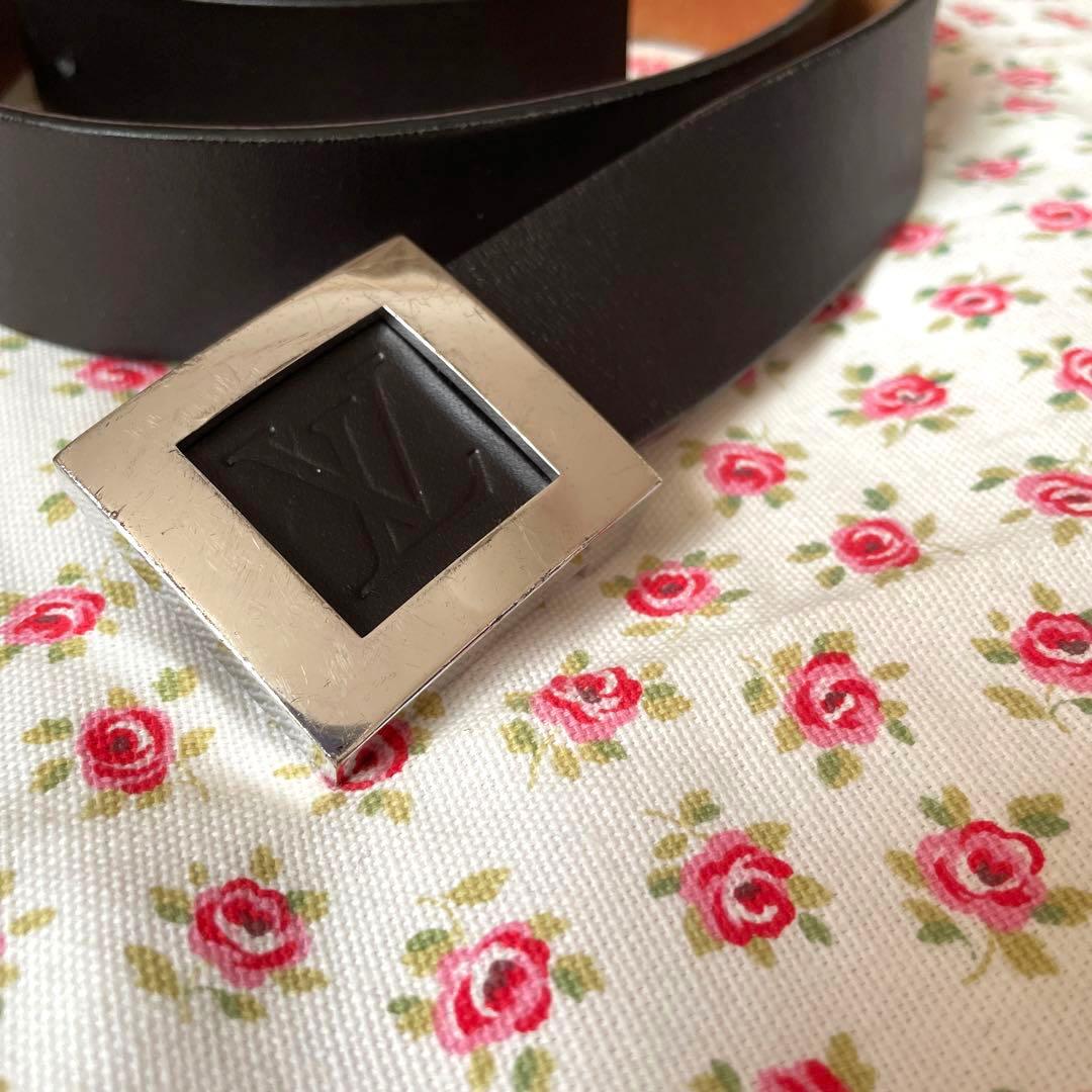 ☆めろんアイス☆　再お値下げ　ルイヴィトン　ベルト　黒