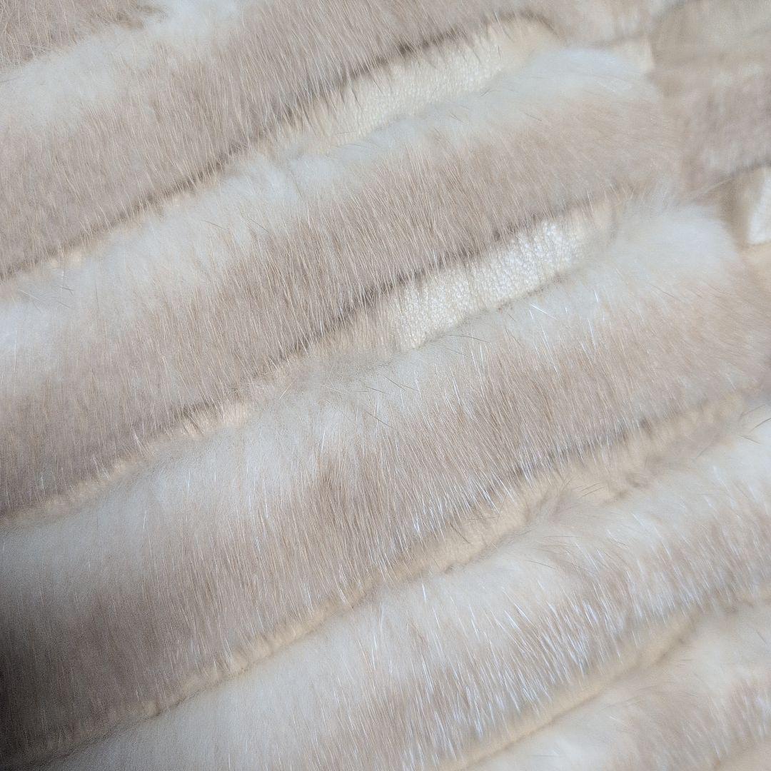 【ちび】YH.KIM 韓国 ミンクコートファー 毛皮 YHKIM