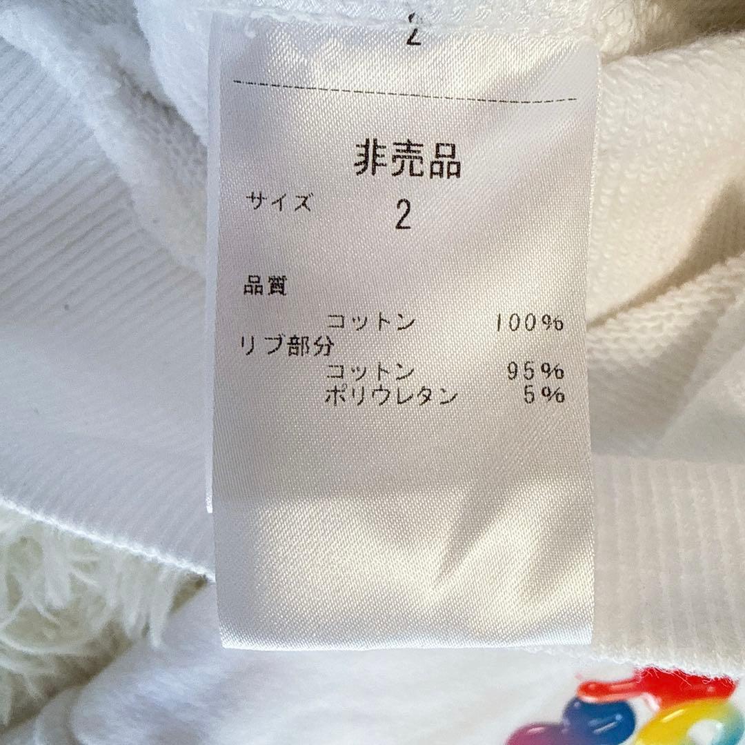 【パーリーゲイツ】限定品 トレーナー ホワイト 2サイズ レディース