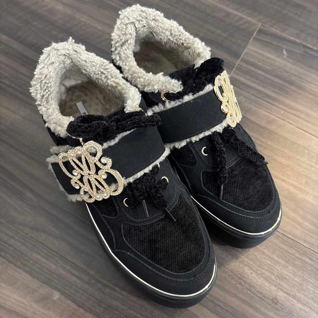 ランダ　ボリュームソールボアスニーカー