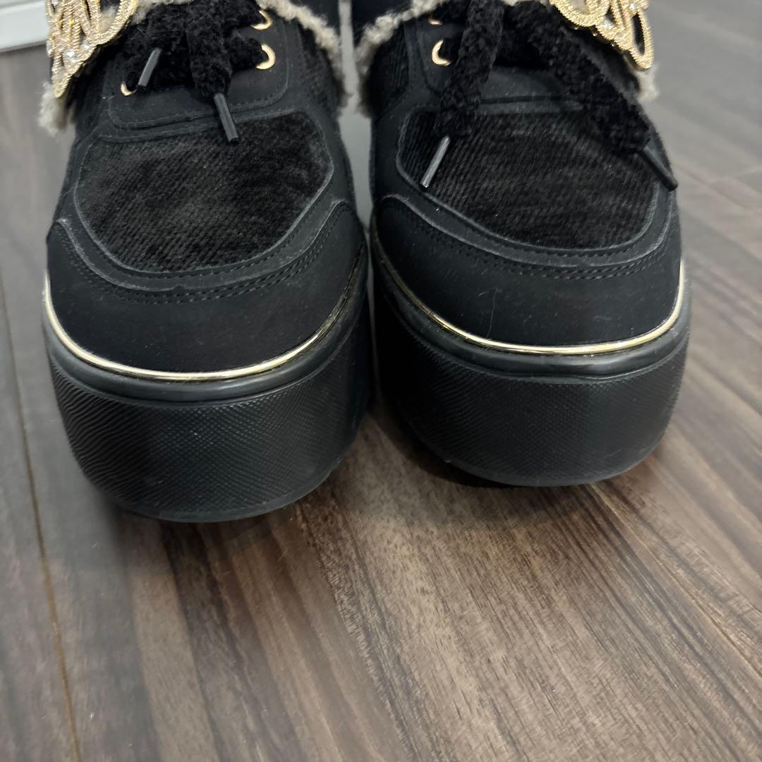 ランダ　ボリュームソールボアスニーカー