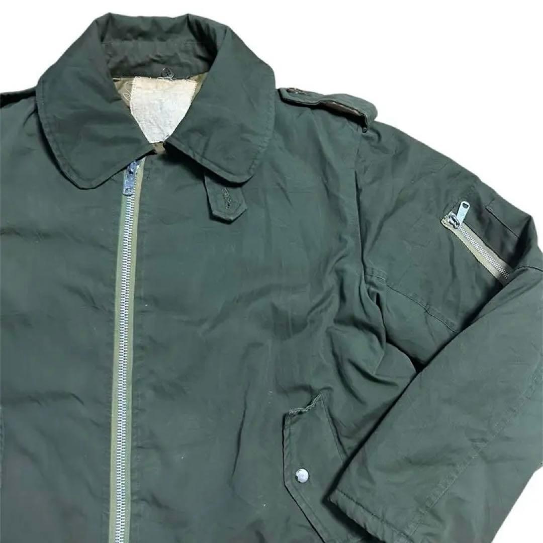 70's〜80's vintage フランス軍 フライトジャケット L相当 軍物