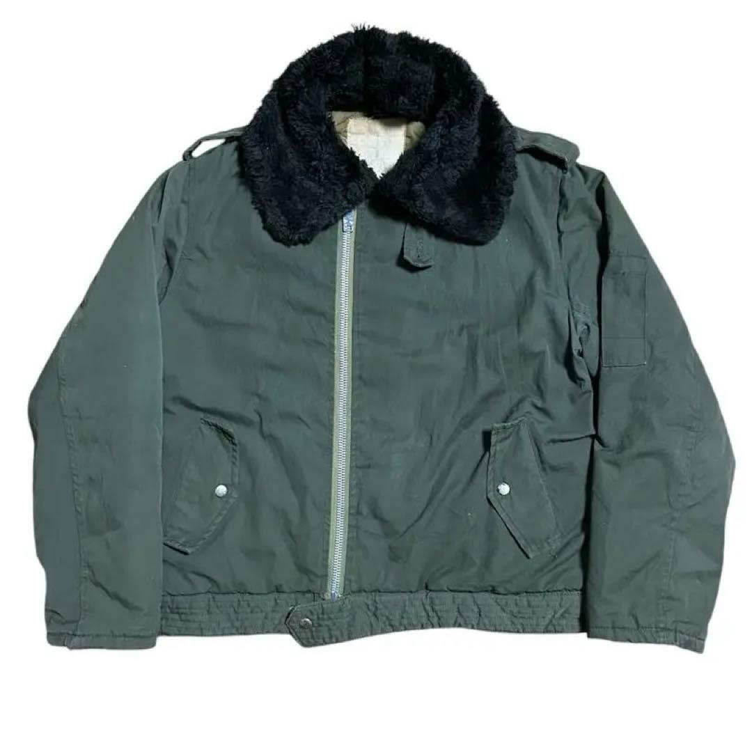 70's〜80's vintage フランス軍 フライトジャケット L相当 軍物