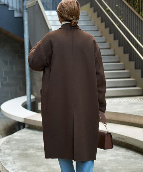 SUPER160sダブルブレストコート