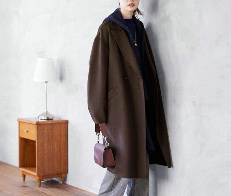 SUPER160sダブルブレストコート