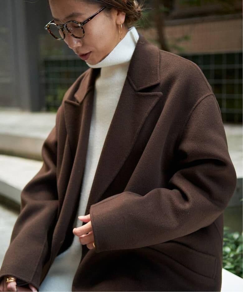 SUPER160sダブルブレストコート