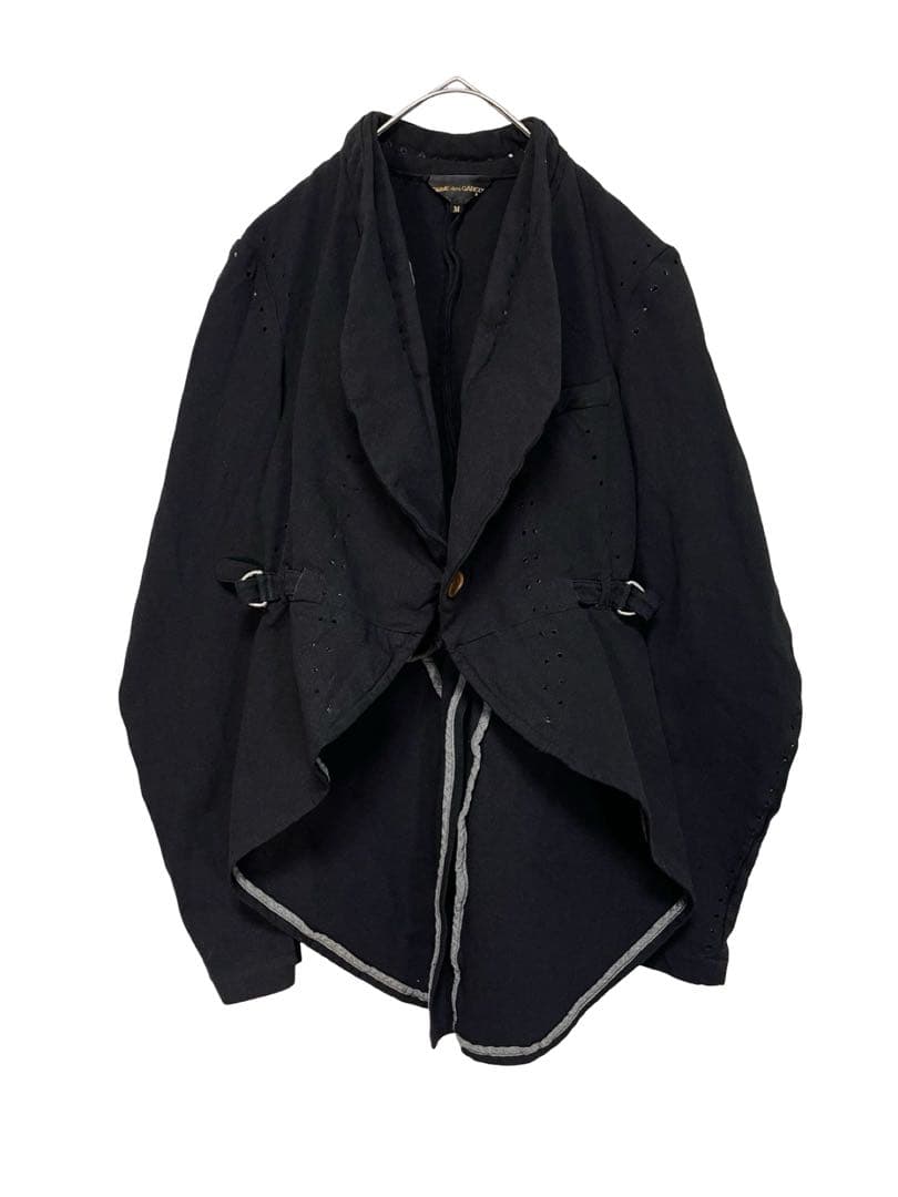 AD2004 レア コムデギャルソン レースアップ 燕尾ジャケット