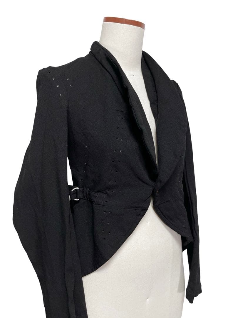 AD2004 レア コムデギャルソン レースアップ 燕尾ジャケット