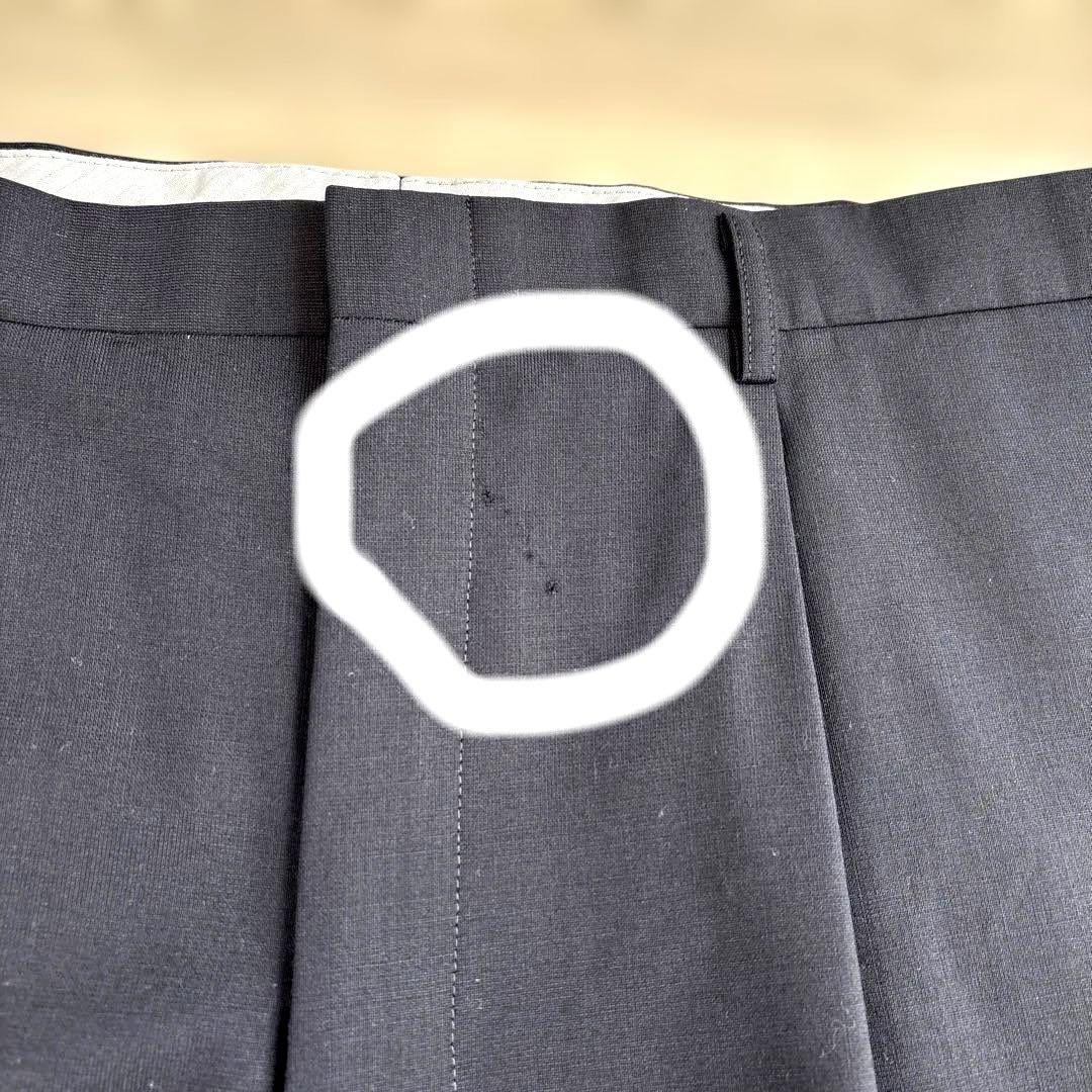 リーガル 形状記憶スーツ セットアップスーツ シンプル紺　大きいサイズ　BE7