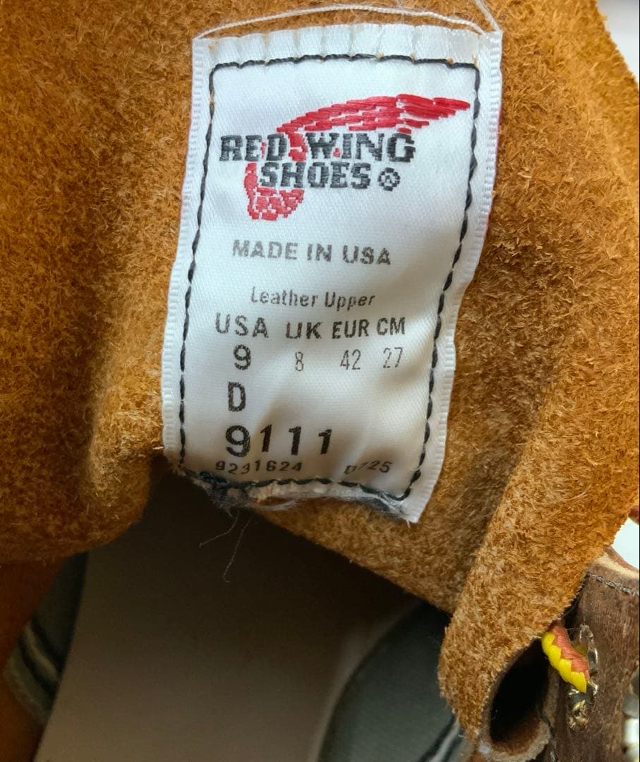 REDWING レッドウィング 9111 USA製 27cm