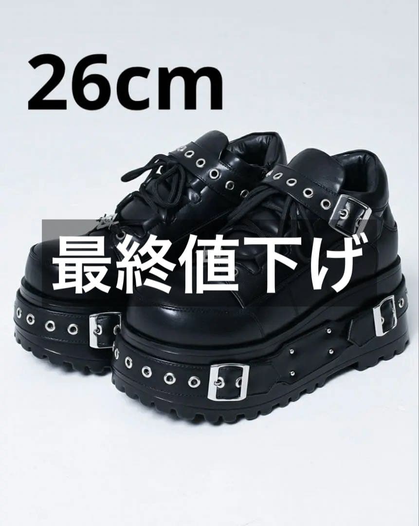 REFLEM【レフレム】プラットフォームシューズ 26cm