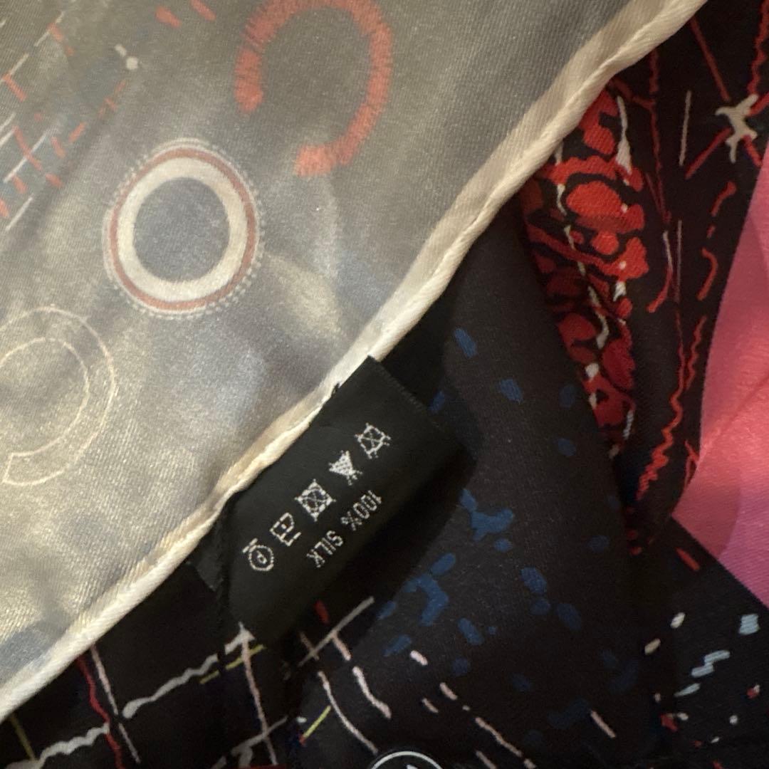 CHANEL スカーフ ブラック