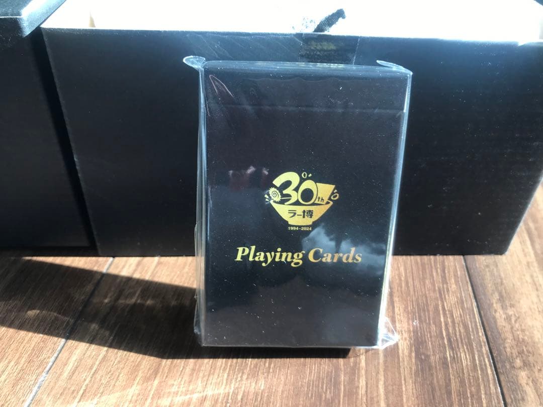 ラーメン博物館　30周年　金のどんぶり　トランプ　2セット