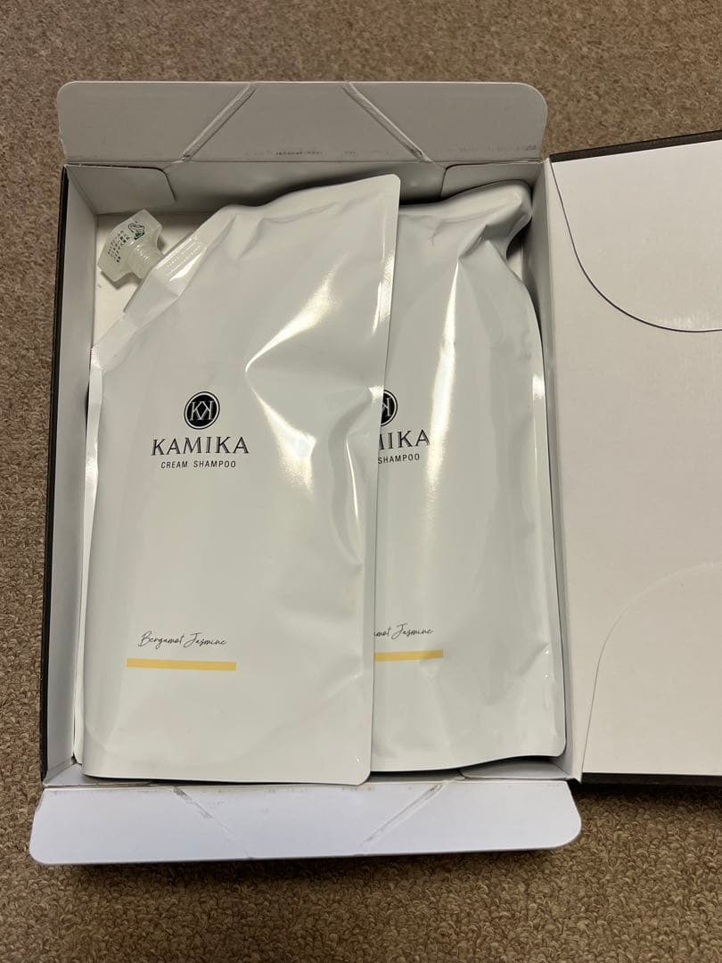 KAMIKA クリームシャンプー 詰替600g×2個