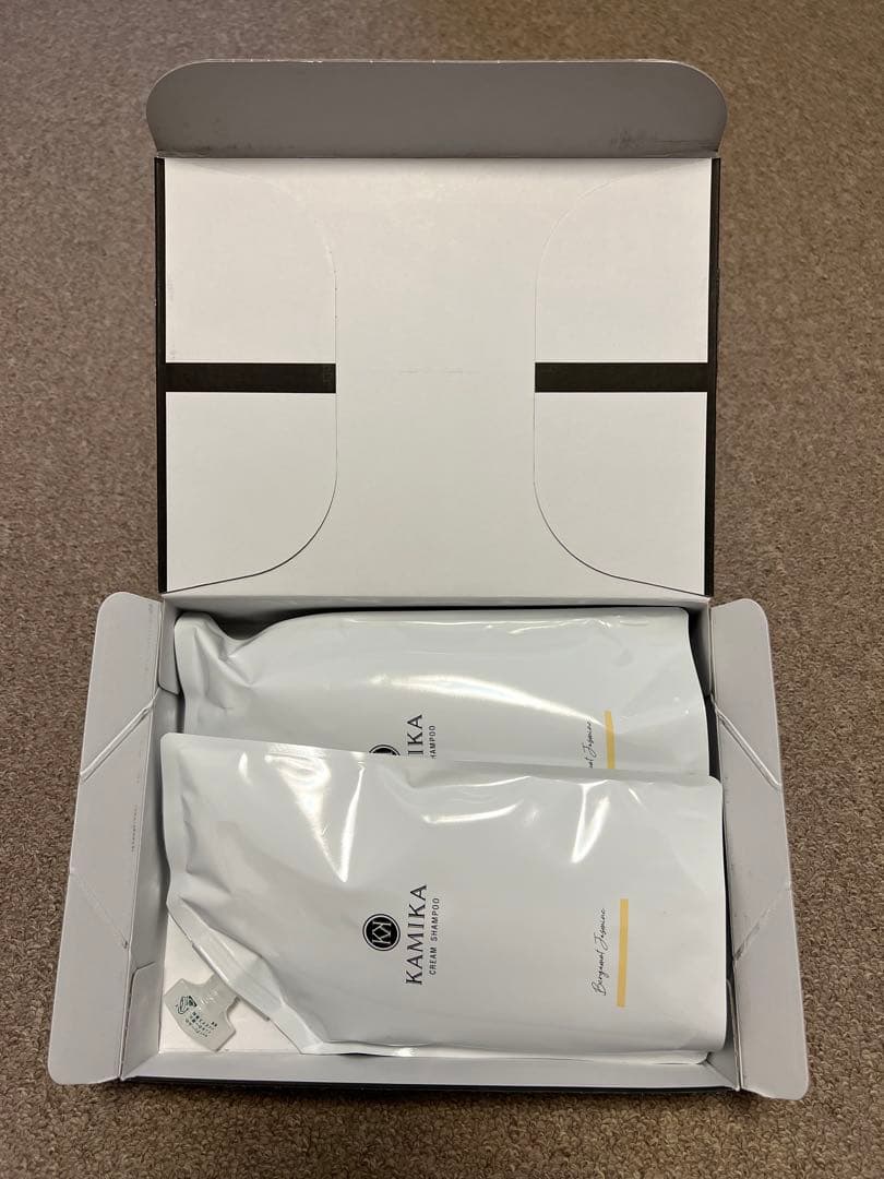 KAMIKA クリームシャンプー 詰替600g×2個