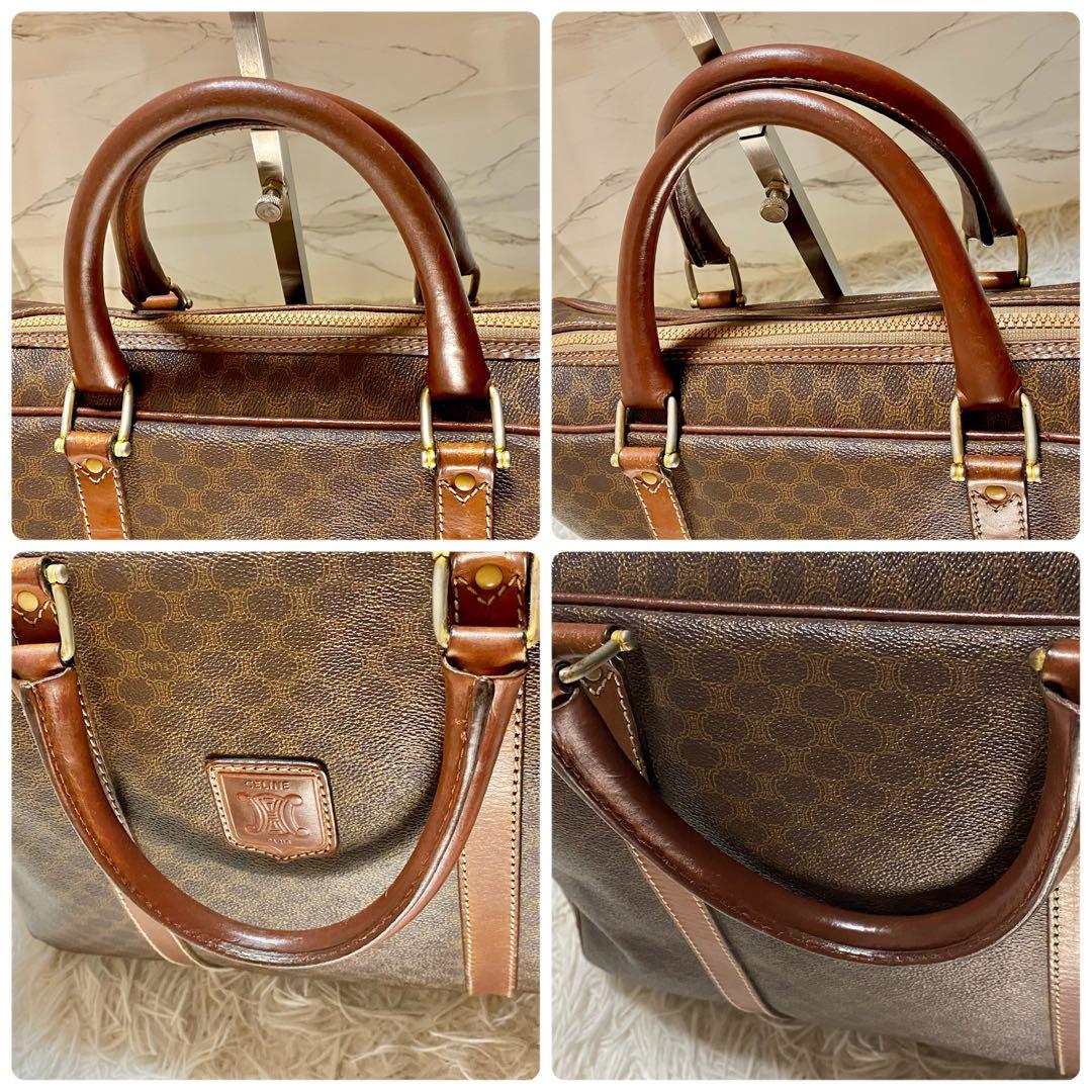 【美品】セリーヌ　ブリーフケース　ビジネスバッグ　バック　大容量　A4余裕多機能