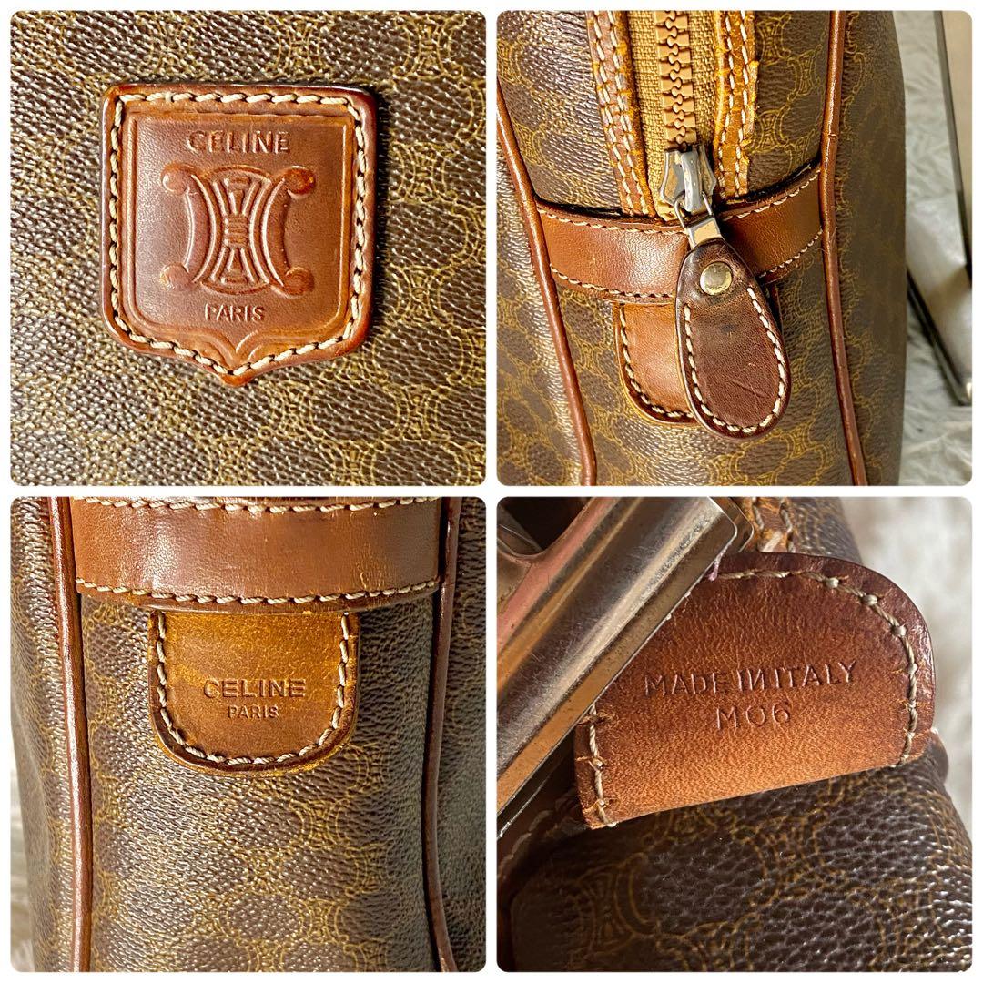 【美品】セリーヌ　ブリーフケース　ビジネスバッグ　バック　大容量　A4余裕多機能