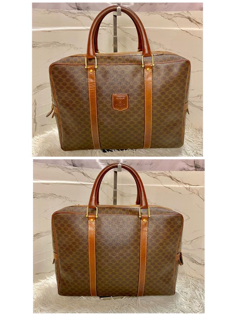 【美品】セリーヌ　ブリーフケース　ビジネスバッグ　バック　大容量　A4余裕多機能
