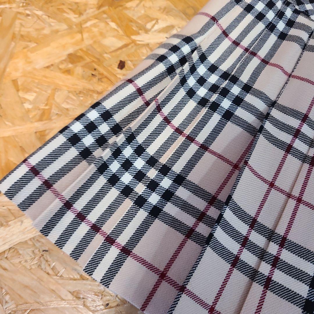 BURBERRY BLUE LABEL バーバリー ラップ ミニスカート