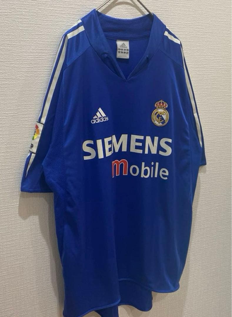 当時モノ 美品 ユニフォーム adidas／レアルマドリード サッカーシャツ