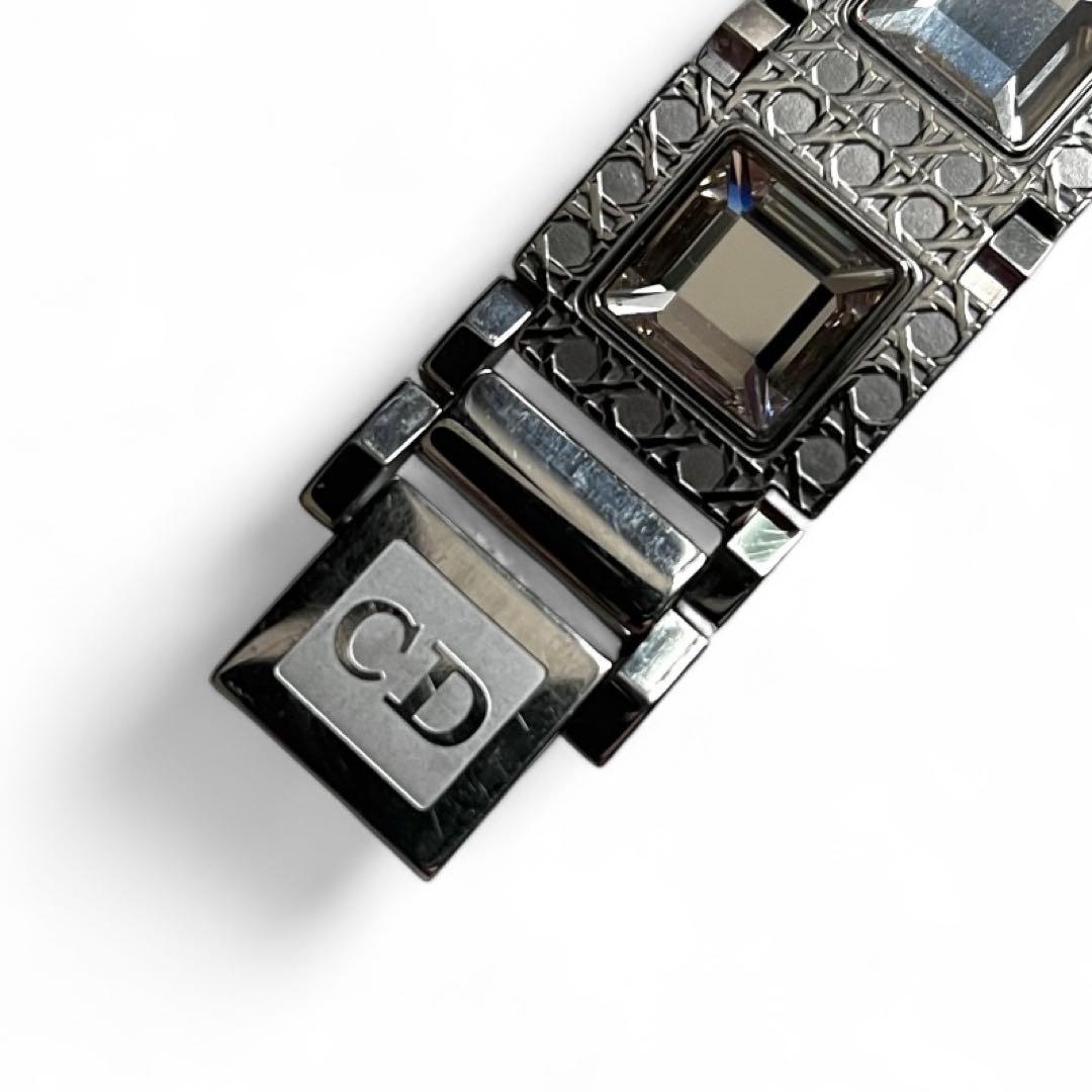 美品✨クリスチャンディオール シルバー　ラ・パリジェンヌ スクエア 稼働 付属品